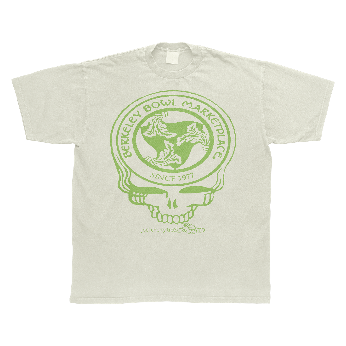 BERKELEY BOWL SKULL TEE