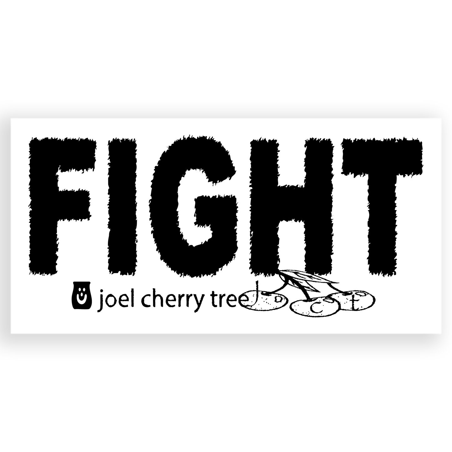 FIGHT STICKER
