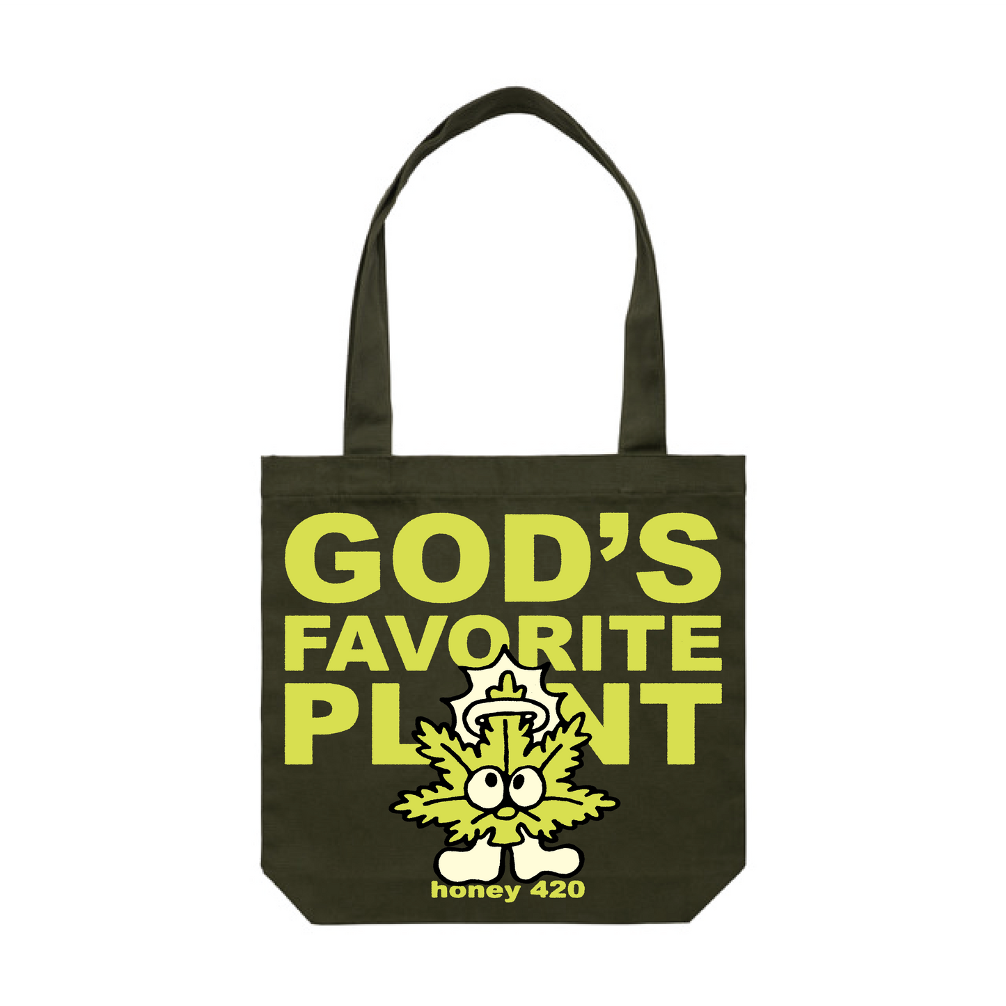 GOD'S FAVORITE PLANT TOTE