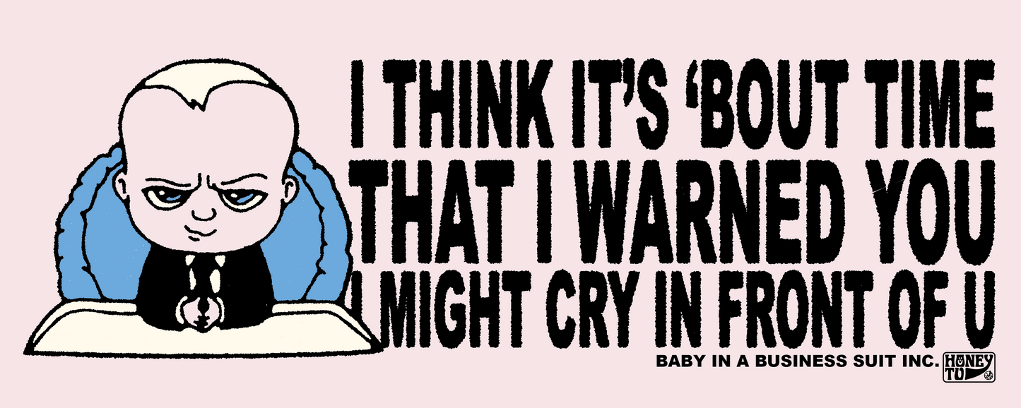 I MIGHT CRY STICKER