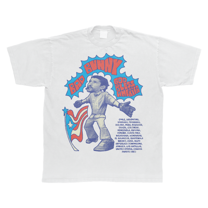 BAD BUNNY AMERICA TEE