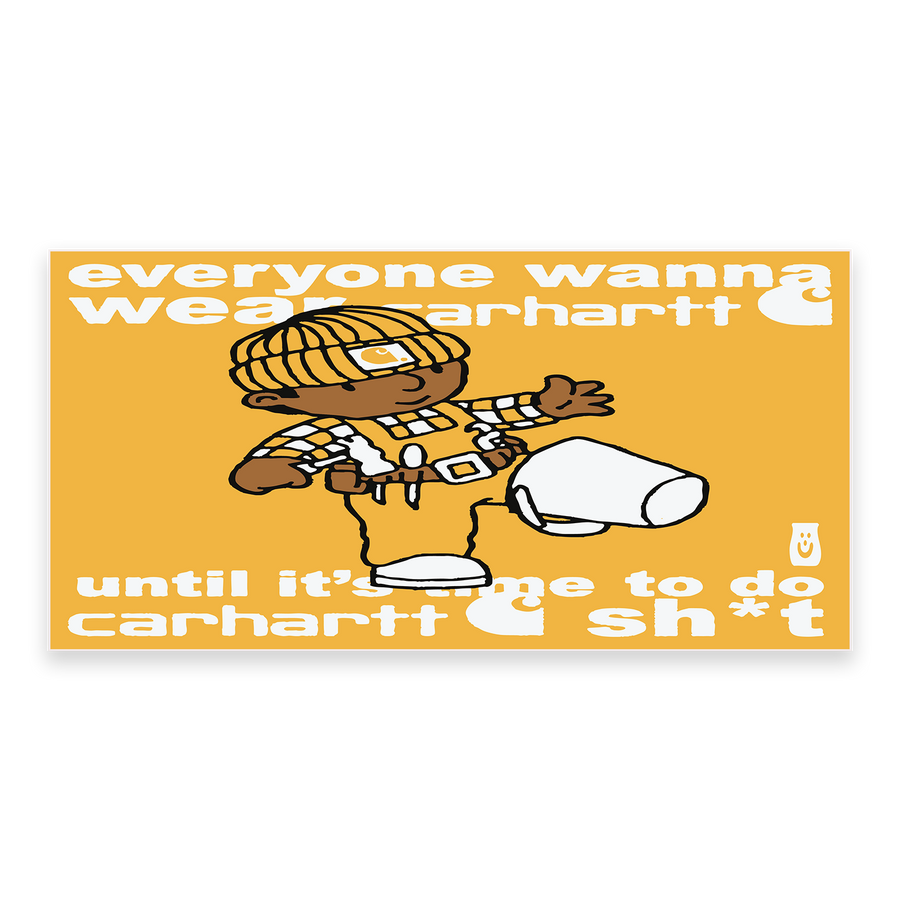 CARHARTT STICKER