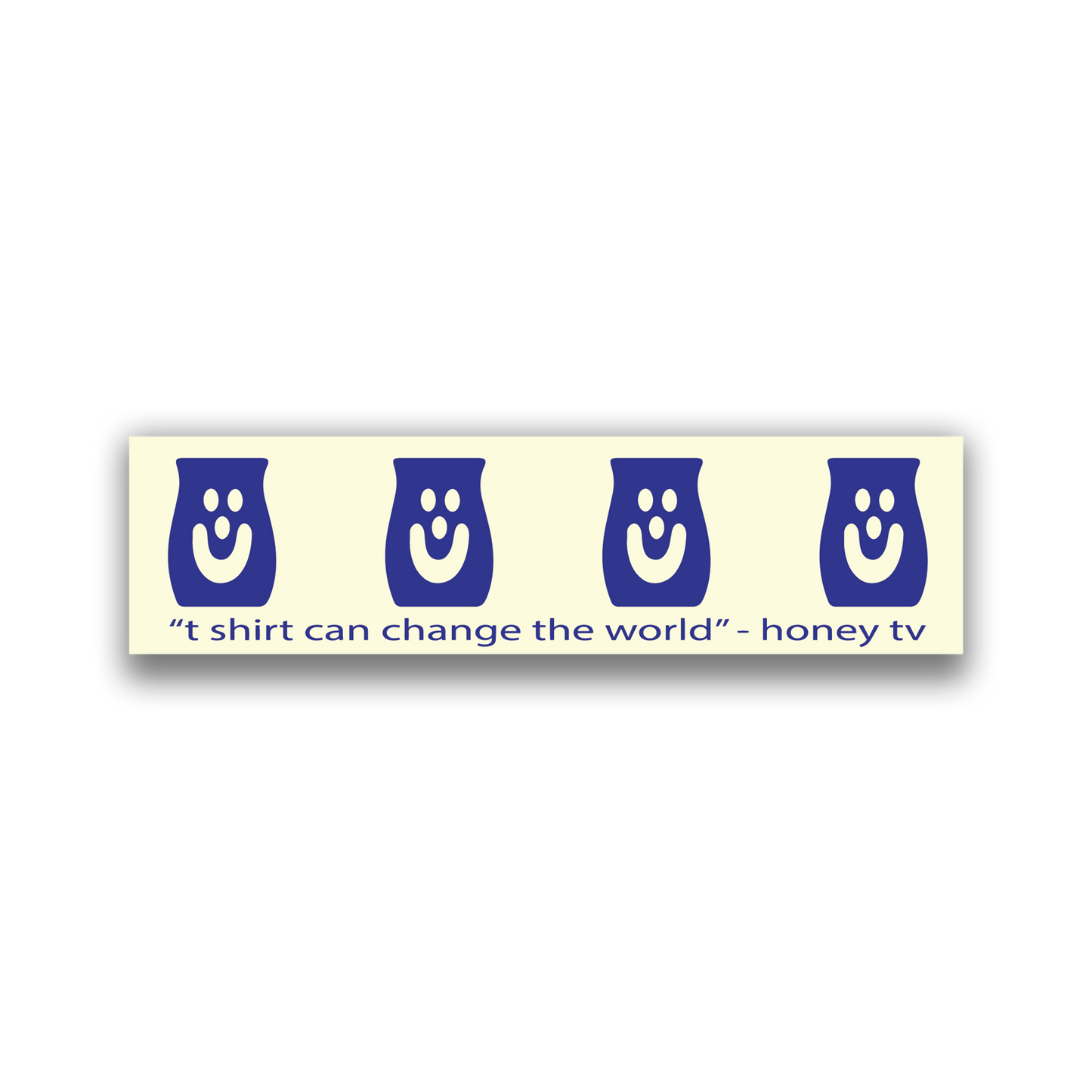 CHANGE THE WORLD BUMPER STICKER