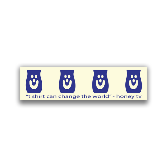 CHANGE THE WORLD BUMPER STICKER