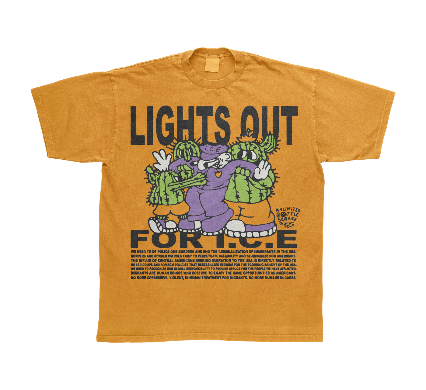 LIGHTS OUT FOR ICE TEE