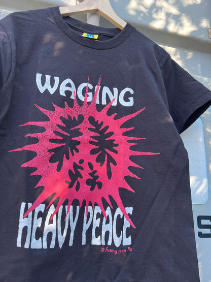 WAGING HEAVY PEACE TEE