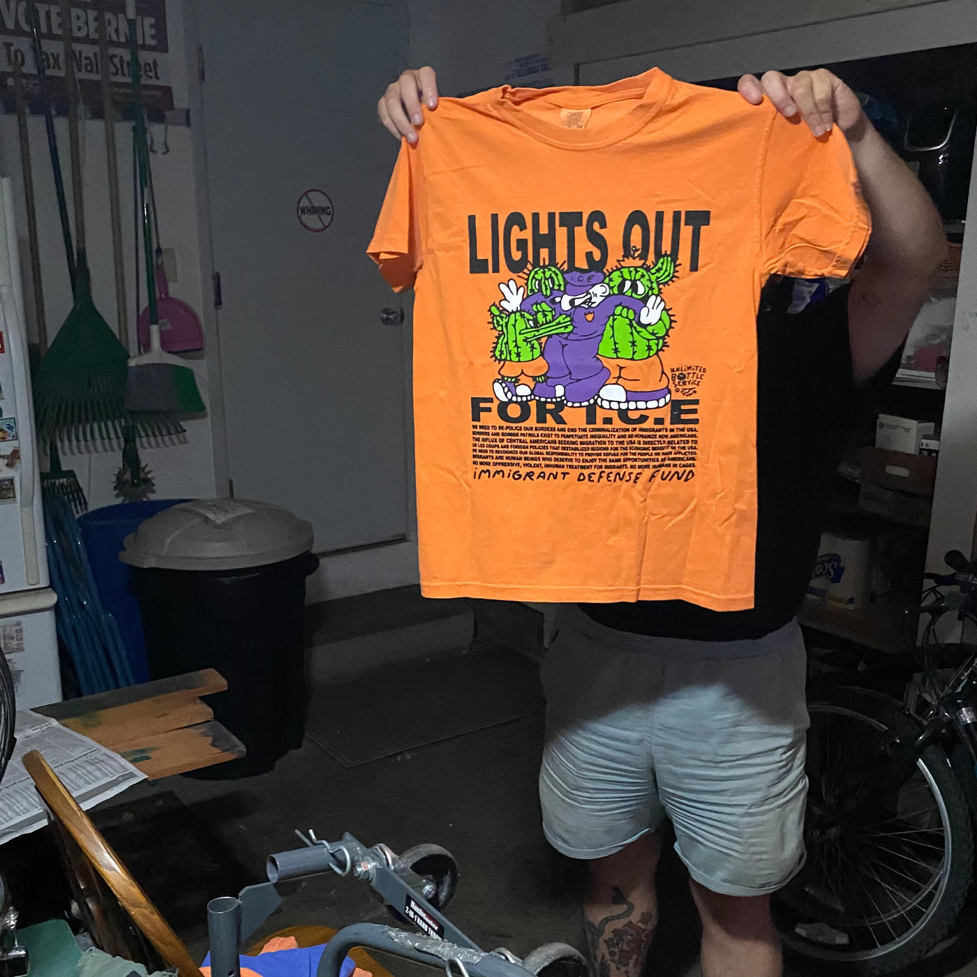 LIGHTS OUT FOR ICE TEE