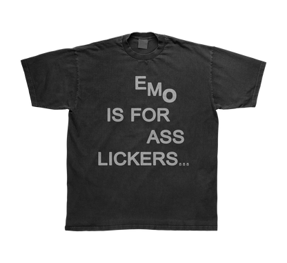 EMO 4 ASS LICKERS TEE