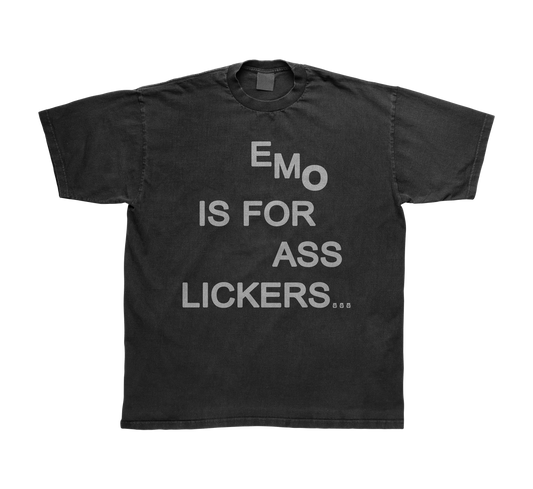 EMO 4 ASS LICKERS TEE