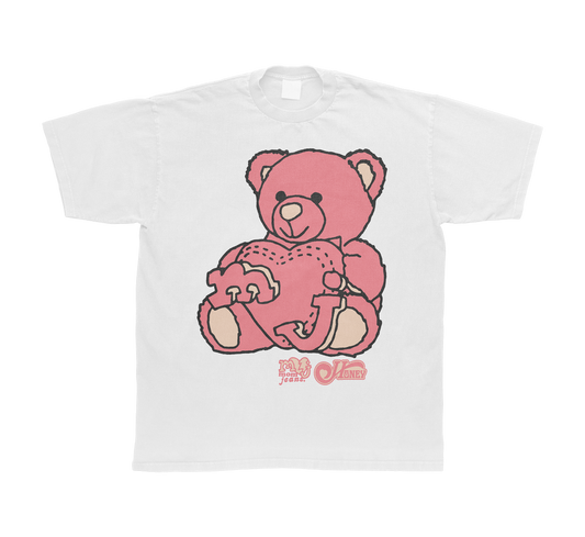 MOM JEANS BEAR TEE