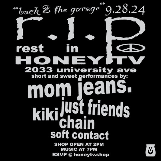 9/28 - BACK 2 THE GARAGE TICKET