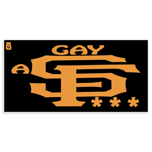 GAY SF STICKER
