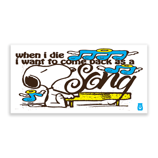 SNOOPY STICKER