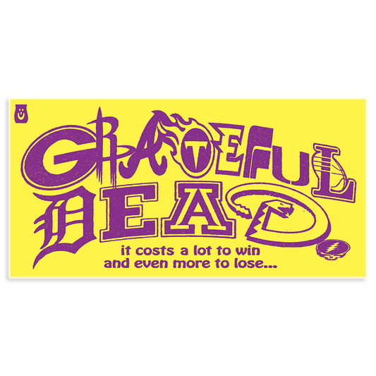 GRATEFUL DEAD SPORTS STICKER