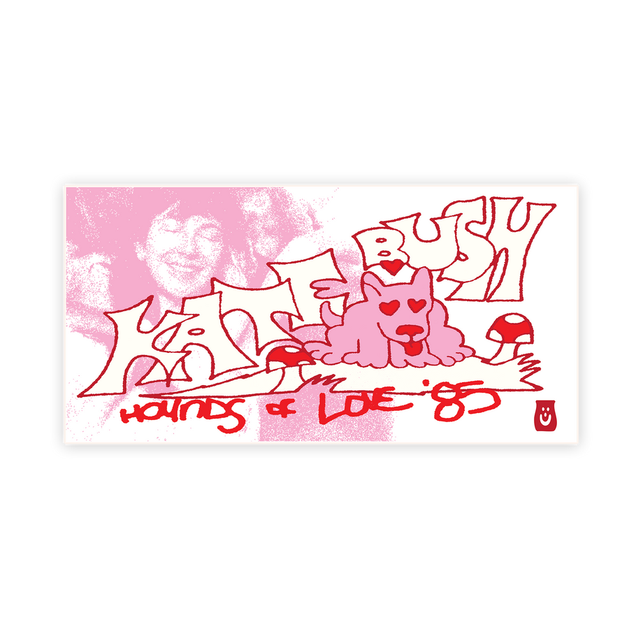 HOUNDS OF LOVE STICKER