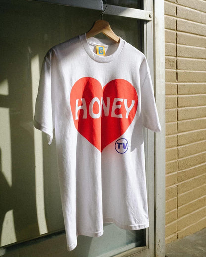 HONEY TV HEART TEE