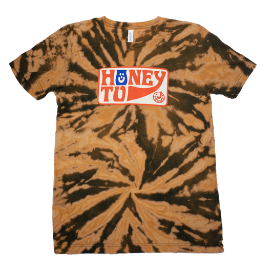 BLEACHED TEE - M - FADED BURST