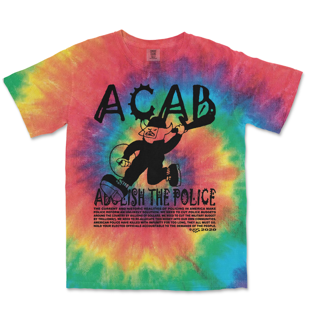 ACAB TIE DYE T-SHIRT