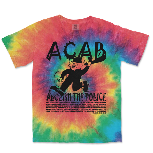 ACAB TIE DYE T-SHIRT