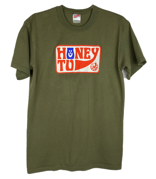 UPCYCLE TEE - M - ARMY GREEN