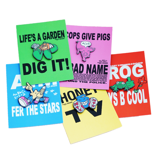 IWANTMYHONEYTV PINS