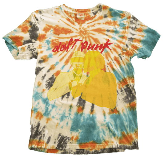 DAFT PUNK TIE-DYE TEE - 2 - M