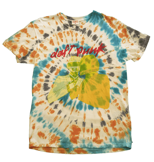DAFT PUNK TIE-DYE TEE - 4 - M