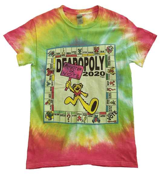 DEADOPOLY TIE-DYE TEE - 1 - S