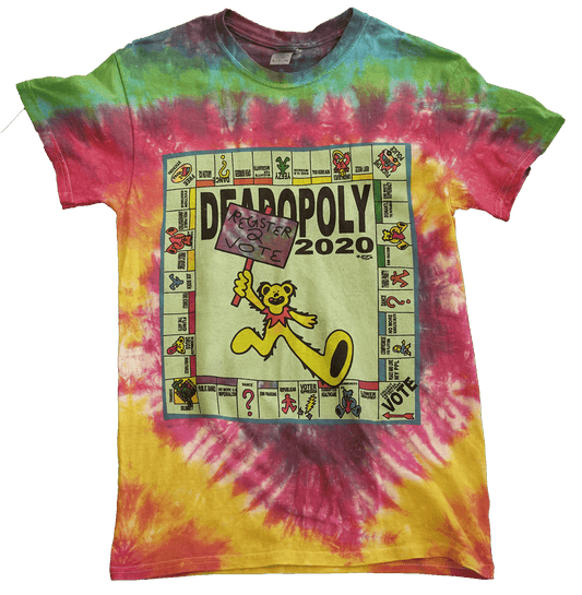 DEADOPOLY TIE-DYE TEE - 2 - S