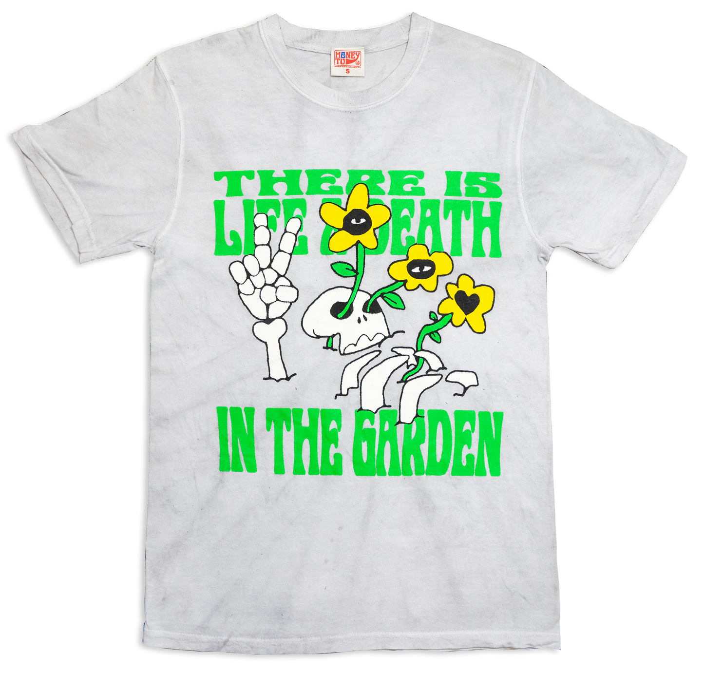 DEATH NATURAL DYE TEE