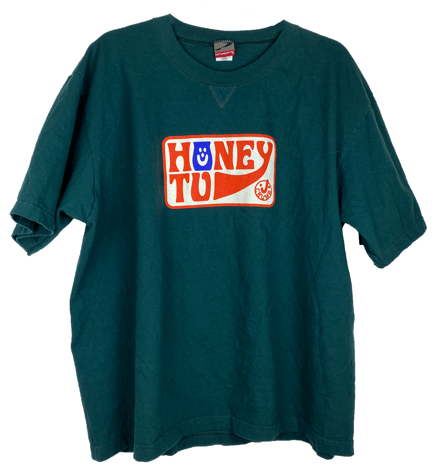 UPCYCLE TEE - L - EMERALD