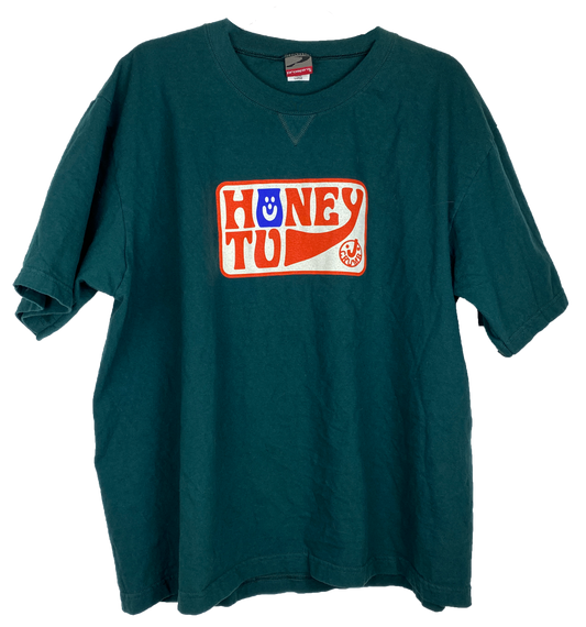 UPCYCLE TEE - L - EMERALD