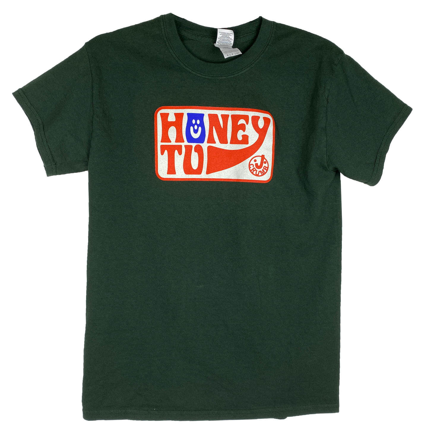 UPCYCLE TEE - S - FOREST GREEN