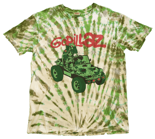 GORILLAZ TIE-DYE TEE - 3 - L