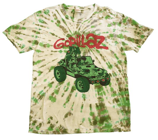 GORILLAZ TIE-DYE TEE - 2 - L