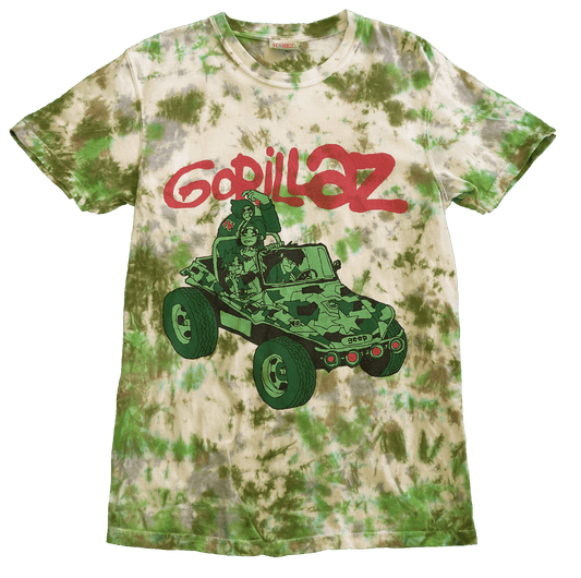 GORILLAZ TIE-DYE TEE - 1 - S