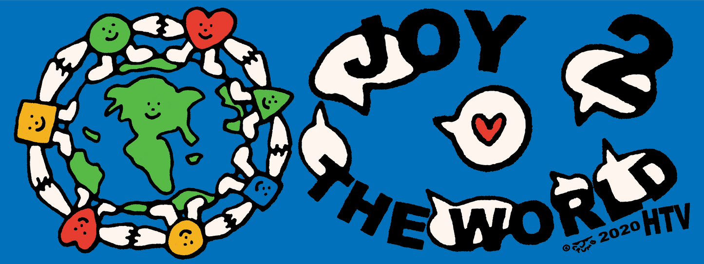 JOY 2 BUMPER STICKER