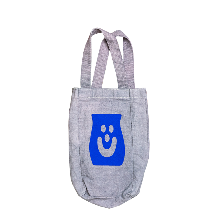 BOTTLE BAG - LIGHT GREY