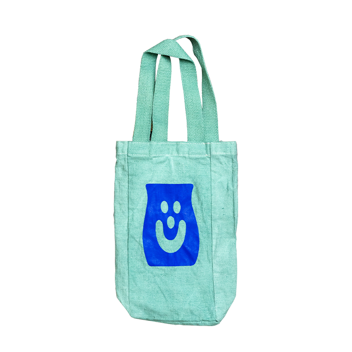 BOTTLE BAG - EMERALD GREEN
