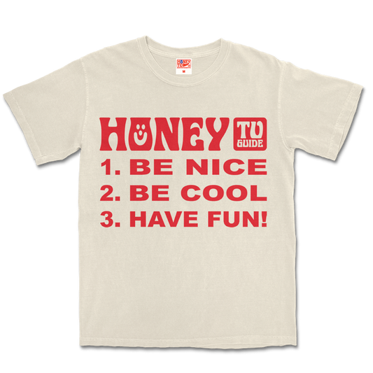 HONEY TV GUIDE TEE