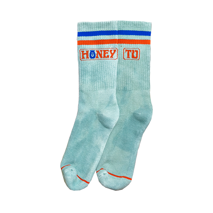 HTV LOGO SOCKS - SAGE GREEN