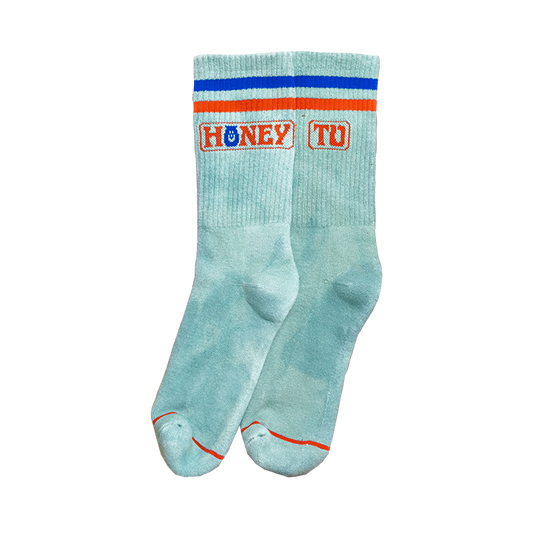 HTV LOGO SOCKS - SAGE GREEN