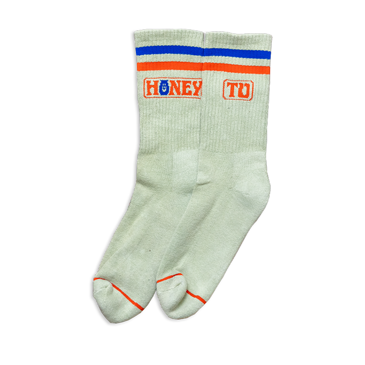 HTV LOGO SOCKS - LIGHT GREEN