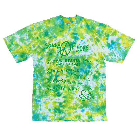 PEACE TIE-DYE TEE - M