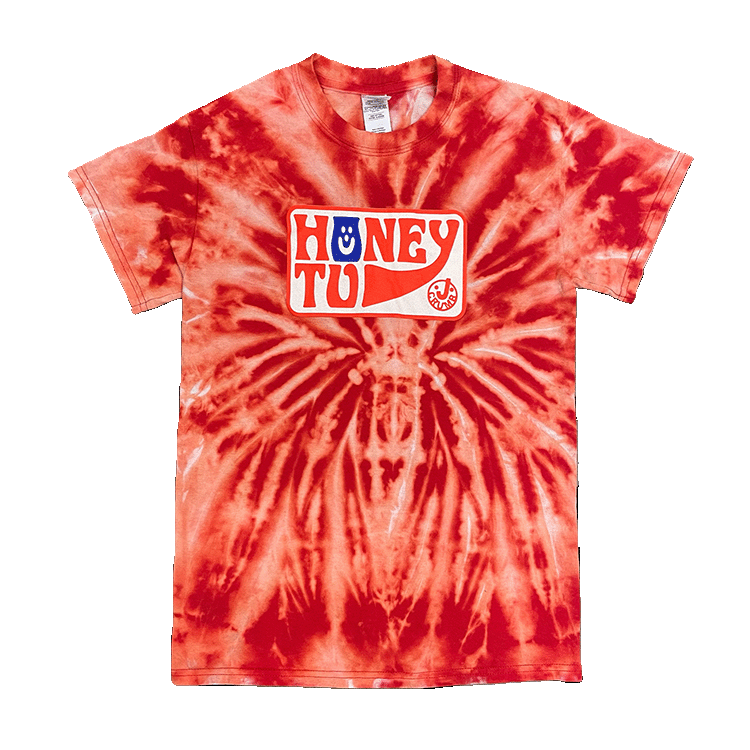 HTV BOX LOGO TIE-DYE TEE - S