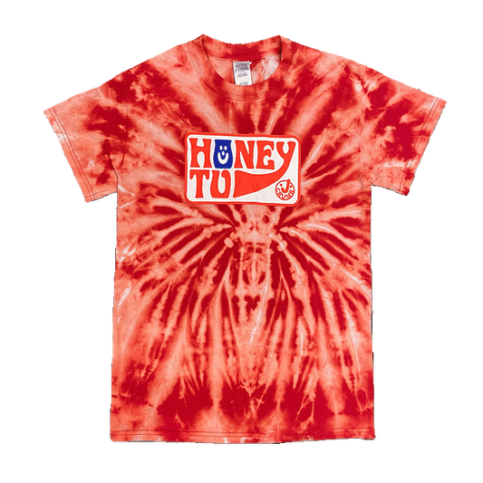 HTV BOX LOGO TIE-DYE TEE - S