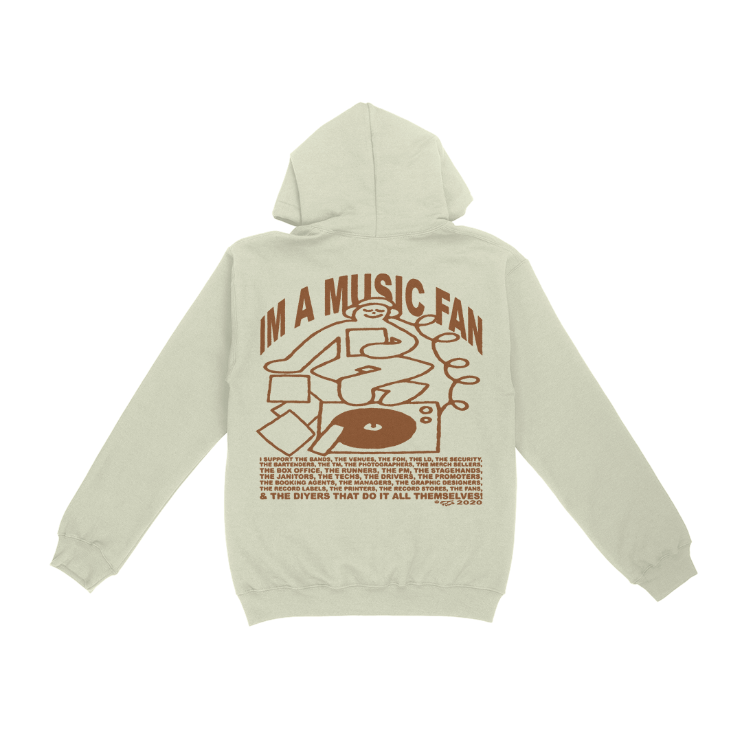 IM A MUSIC FAN HOODIE