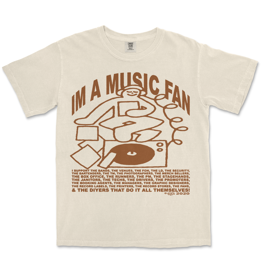 IM A MUSIC FAN TEE