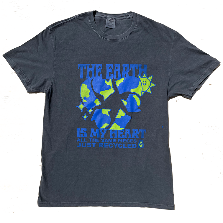 NEW LOOK THE EARTH - L - DARK GRAY