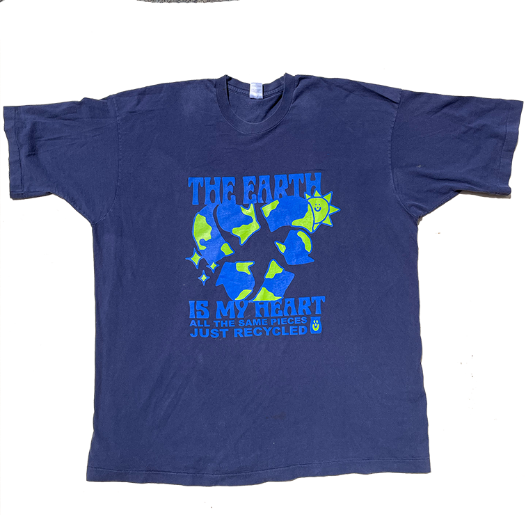 NEW  LOOK THE EARTH - XXXL - NAVY BLUE
